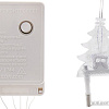 Бахрома Luazon Led-180 (4x0.6 м, красный) [187270]