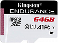 Карта памяти Kingston High Endurance microSDXC 64GB