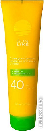 Крем солнцезащитный Sun Like Для тела SPF40 (150мл)