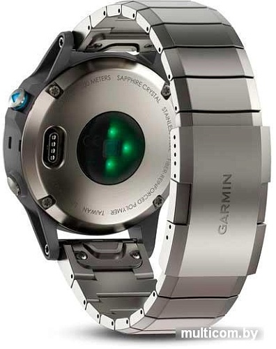 Умные часы Garmin Quatix 5 Sapphire (серебристый)
