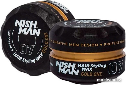 Nishman Воск для укладки волос 07 Gold One 150 мл
