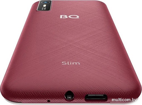 Кнопочный телефон BQ BQ-2833 Slim (бордовый)