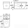 Унитаз Grohe Euro Ceramic 39338000 + 39332000 + 39330001