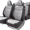 Комплект чехлов для сидений Autoprofi Signature SGN-1505 (черный/серый)