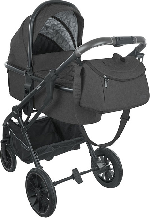 Универсальная коляска Indigo Carry (3 в 1, черный)
