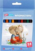 Фломастеры ArtSpace Рисунки. Lovely animals WP_71719 (24 цв)