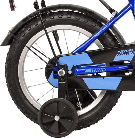 Детский велосипед Novatrack Wind Boy 14 2022 143WIND.BL22 (синий)