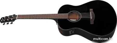 Электроакустическая гитара Ibanez AAM100E BK