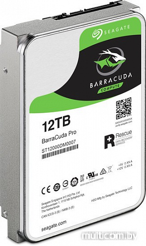 Жесткий диск Seagate Barracuda Pro 12TB ST12000DM0007