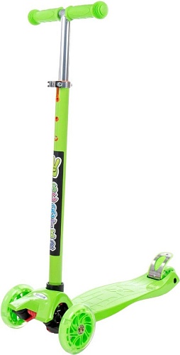 Двухколесный детский самокат Полесье 0072 94469 (зеленый)