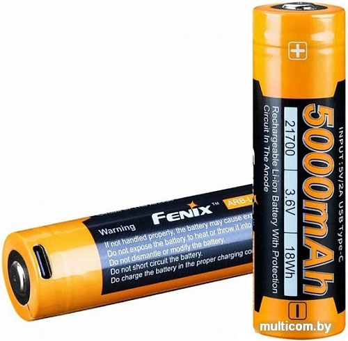 Аккумулятор Fenix 21700 5000mAh ARB-L21-5000U 1шт