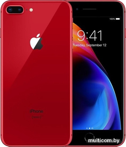 Смартфон Apple iPhone 8 Plus 64GB Воcстановленный by Breezy, грейд B (PRODUCT)RED