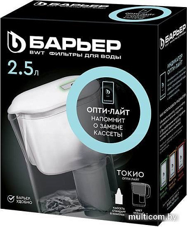 Кувшин БАРЬЕР Токио Опти-Лайт (черный)