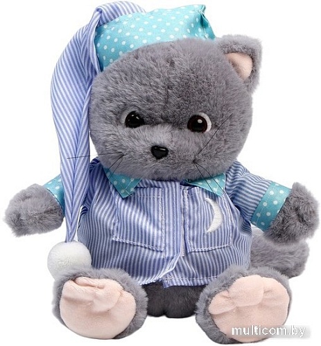 Классическая игрушка Milo Toys Кот Шанти в пижаме 9470986