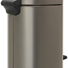 Brabantia Pedal Bin NewIcon 2x2 л (платиновый)