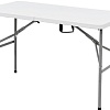 Стол Calviano Складной, прямоугольный 122x60.5 см (белый)