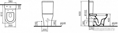 Унитаз Vitra Zentrum 9824b003-7207