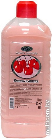 Romax Мыло жидкое Ваниль и вишня 2 л