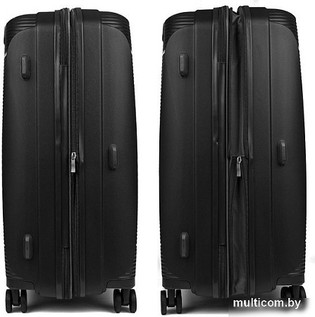 Чемодан-спиннер Fabretti EN1010-24-2 67 см (черный)