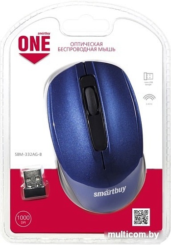 Мышь SmartBuy One SBM-332AG-B