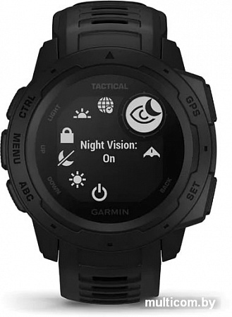 Умные часы Garmin Instinct Tactical Edition (черный)