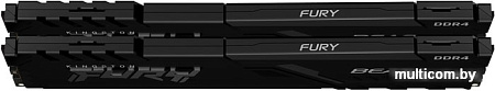 Оперативная память Kingston FURY Beast 2x32GB DDR4 PC4-24000 KF430C16BBK2/64