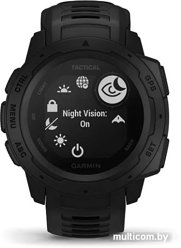 Умные часы Garmin Instinct Tactical Edition (черный)