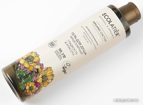 Косметика по уходу за телом Ecolatier Гель для душа Green Cactus Гладкость и Красота 350 мл