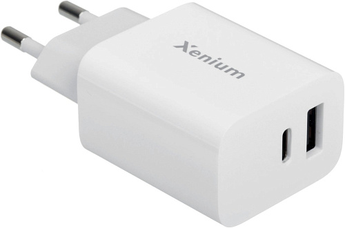 Сетевое зарядное Xenium X302 (белый)