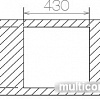 Кухонная мойка Asil AS 217 F (матовая, 1.2 мм)