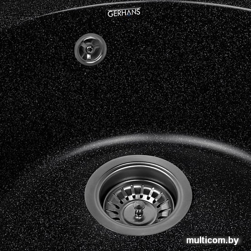 Кухонная мойка Gerhans A05 (черный)