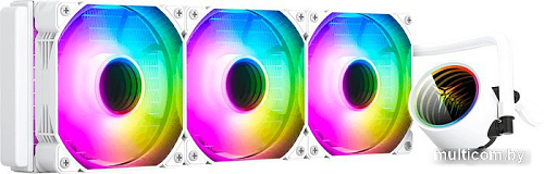 Жидкостное охлаждение для процессора Zone51 Flow 360 ARGB White Z51-F3A-WH