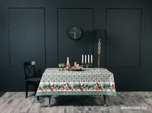 Скатерть Stolima Барыня-сударыня 802-3 Новогодний 160x140