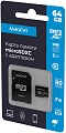 Карта памяти Maxvi microSDHC 64GB Class 10 UHS-I (1) MSD64GBC10V10