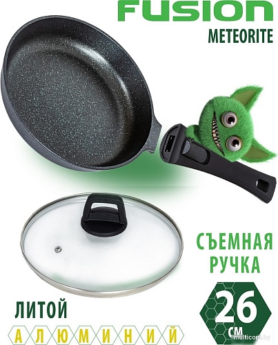 Сковорода Fusion FP2603LD (черный)
