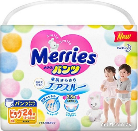 Трусики-подгузники Merries Econom XL (24 шт)