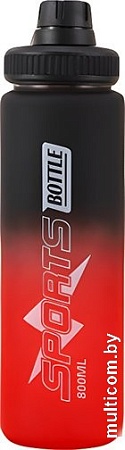 Бутылка для воды Sundays Sports Bottle (0.8л, красный)