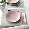 Набор обеденных тарелок Swed House Djup Talltik MR3-18 (светло-розовый)