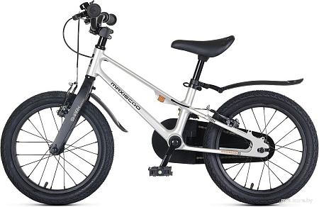 Детский велосипед Maxiscoo Shark Sport 16 2025 MSC-SH1642 (серый жемчуг, разобранный)