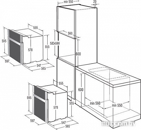 Духовой шкаф Gorenje BO87W