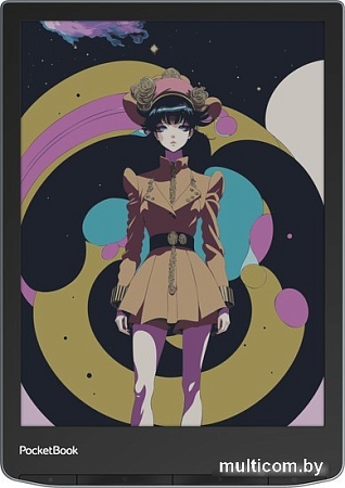 Электронная книга PocketBook 743K3 InkPad Color 3 (черный/серебристый)