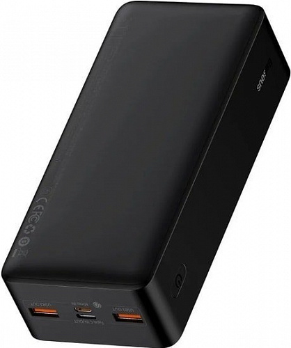 Портативное зарядное устройство Baseus Bipow Digital Display PPDML-N01 30000mAh (черный)