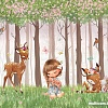 Фотообои Citydecor Magic Forest 2 с защитным покрытием 300x260