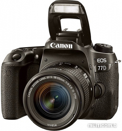 Фотоаппарат Canon EOS 77D Kit 18-55mm IS STM