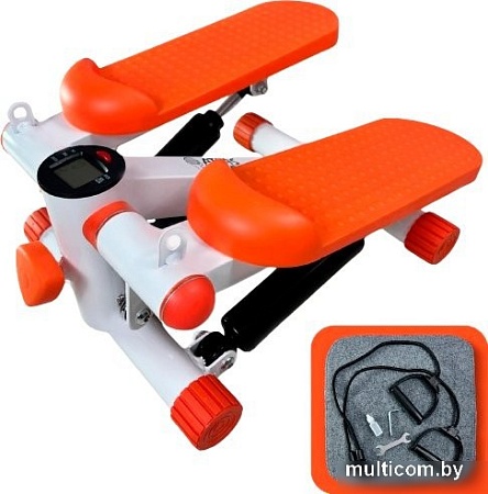 Классический степпер Atlas Sport AS-504 (белый/оранжевый)