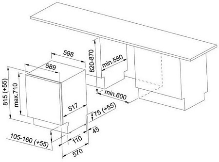 Franke FDW 612 E6P A++
