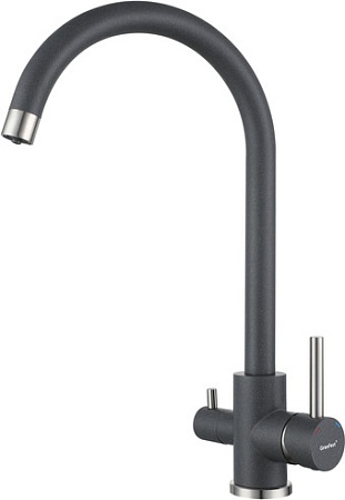 Смеситель GranFest Quarz GF-Z5420 (темно-серый)