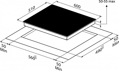 Варочная панель Korting HK 62031 B