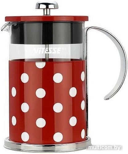 Френч-пресс Vitesse VS-2622 (красный)