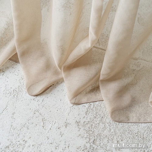 Тюль Pasionaria Гоа 300x300 (бежевый)